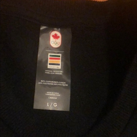 Black size L women's HBC pullover - Picture 3 of 5